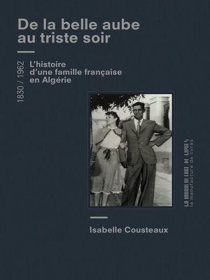 cover image of De la belle aube au triste soir